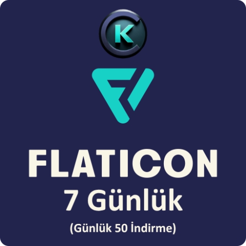  Flaticon - 7 Günlük Günlük 50 İndirme